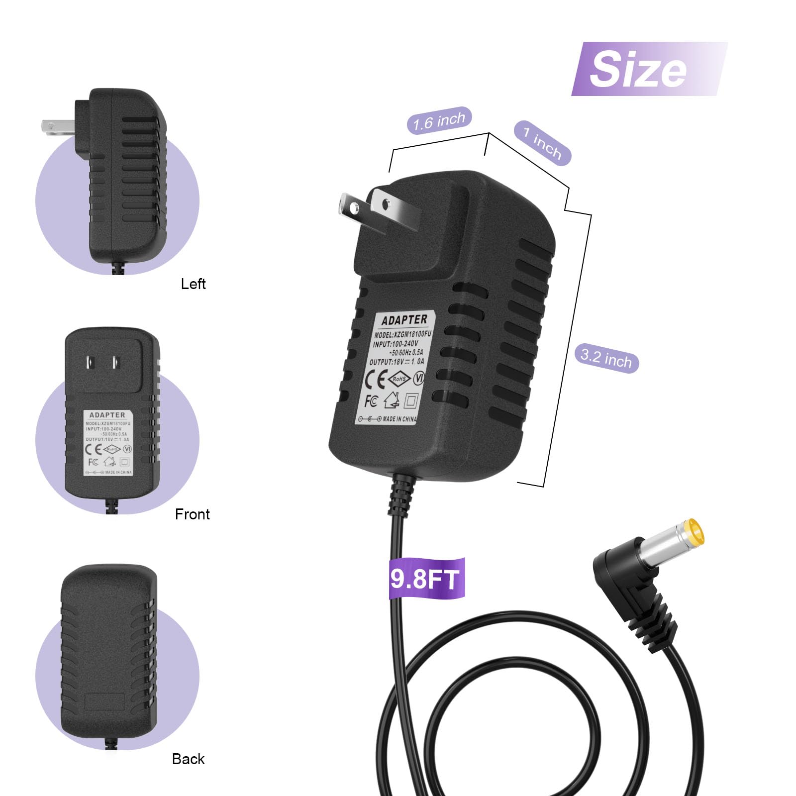 Chargeur XZGm branché sur une litière ScoopFree en situation réelle