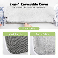 YACVRLT texture mesh respirant pour éviter la surchauffe estivale