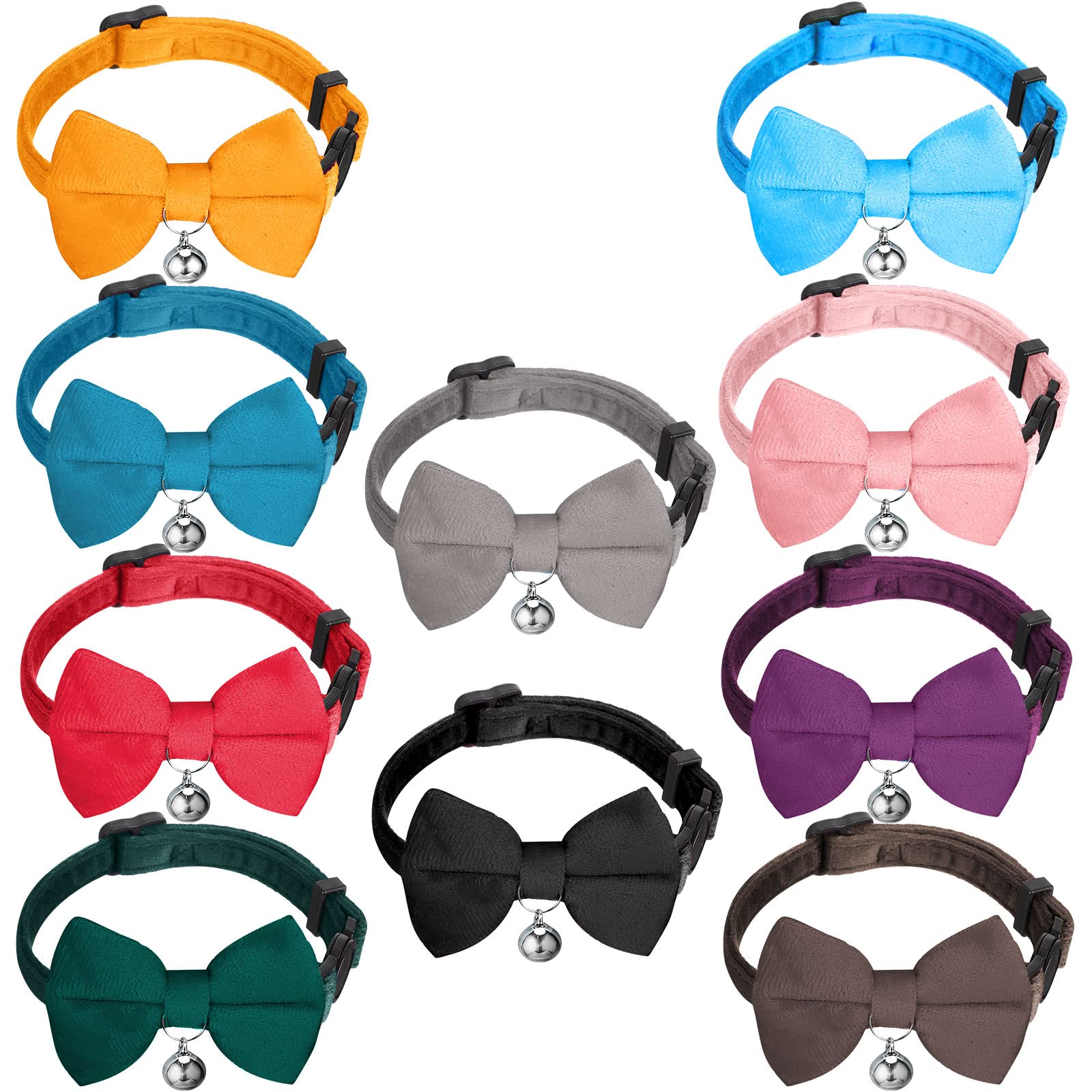 Yahenda collier face avant montrant le nœud papillon et style élégant
