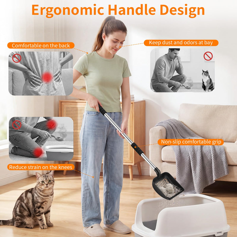 Yangbaga manche détachable illustrant réglage de longueur pratique