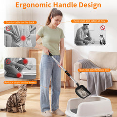 Yangbaga manche détachable illustrant réglage de longueur pratique