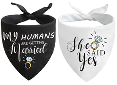 Yangmics Direct bandana face avant montrant le motif pour annonces de fiançailles