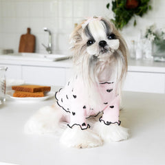 Yaopelky petit chien porte le t-shirt en extérieur pour promenades stylées