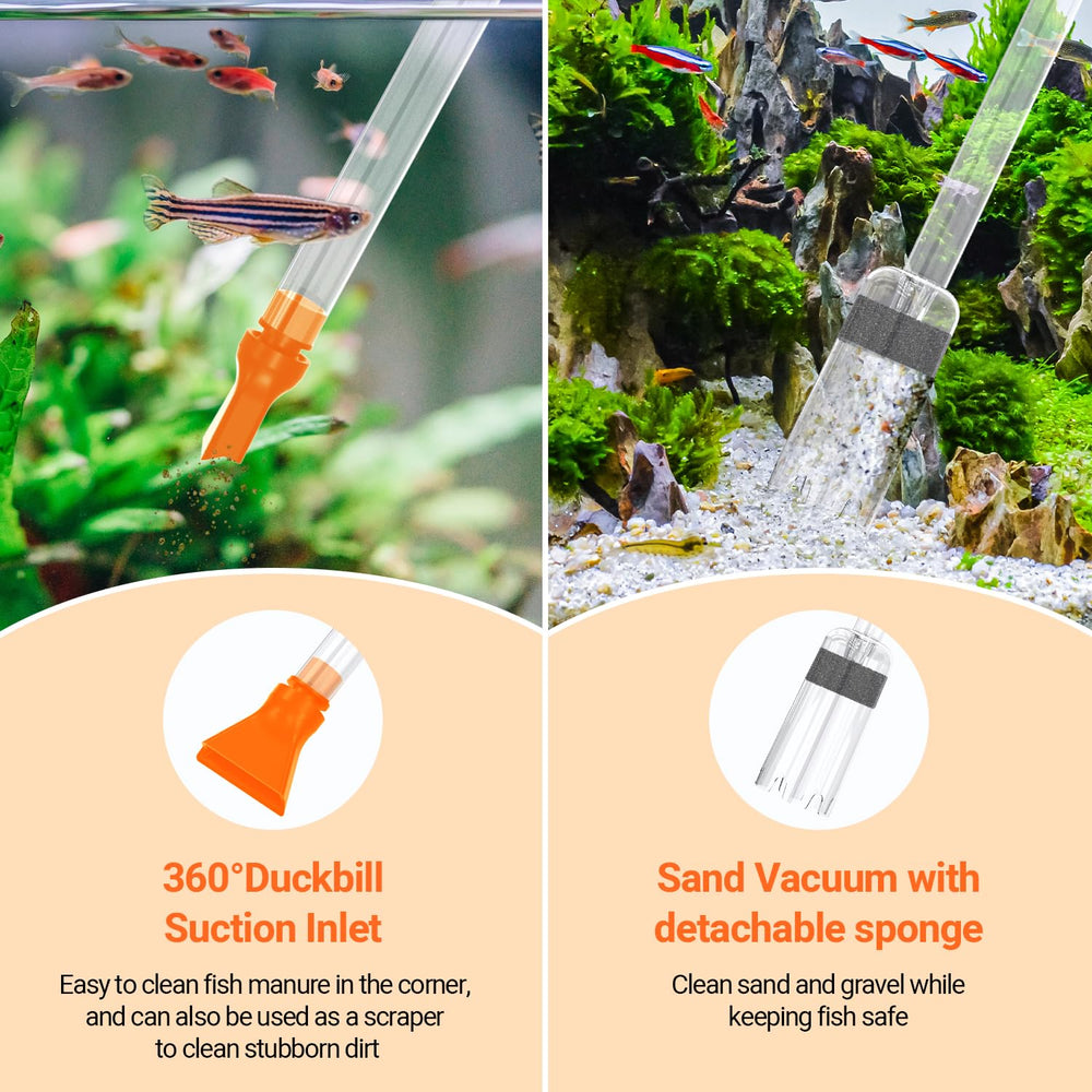 Yaubay filtre éponge détachable protégeant poissons et microfaune