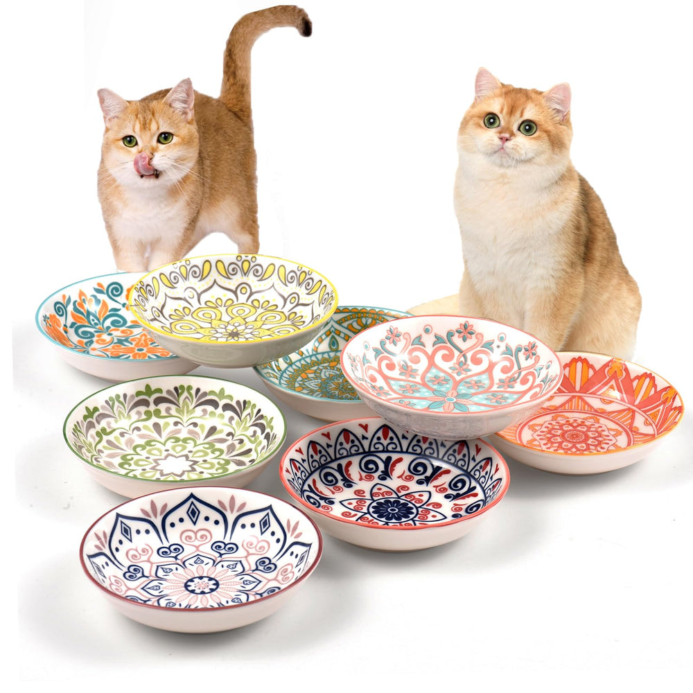 YEAHGO bol chat face avant montrant motifs et finition, beau et durable