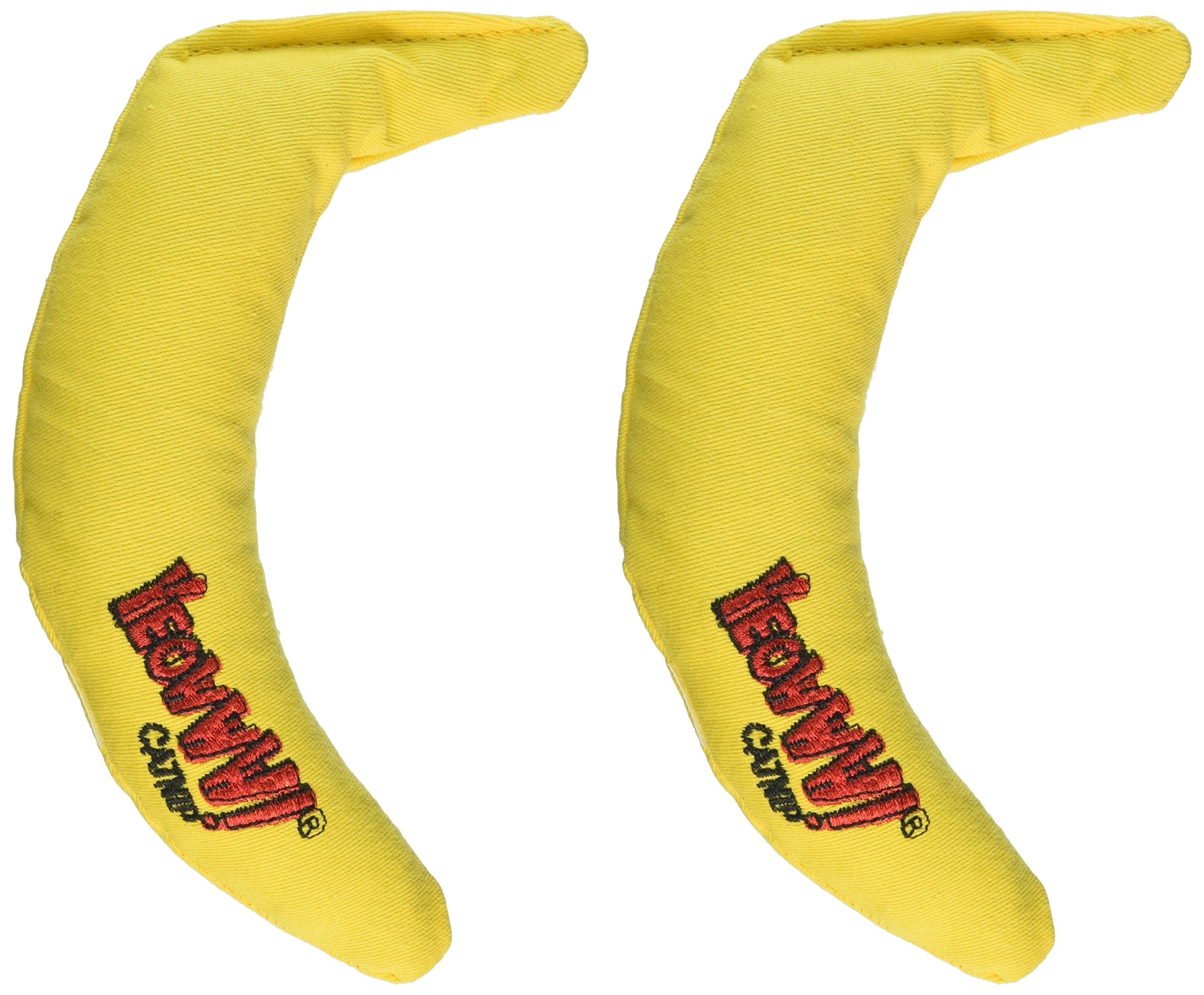 Yeowww! banane échelle et contenu comparaison taille et catnip bio