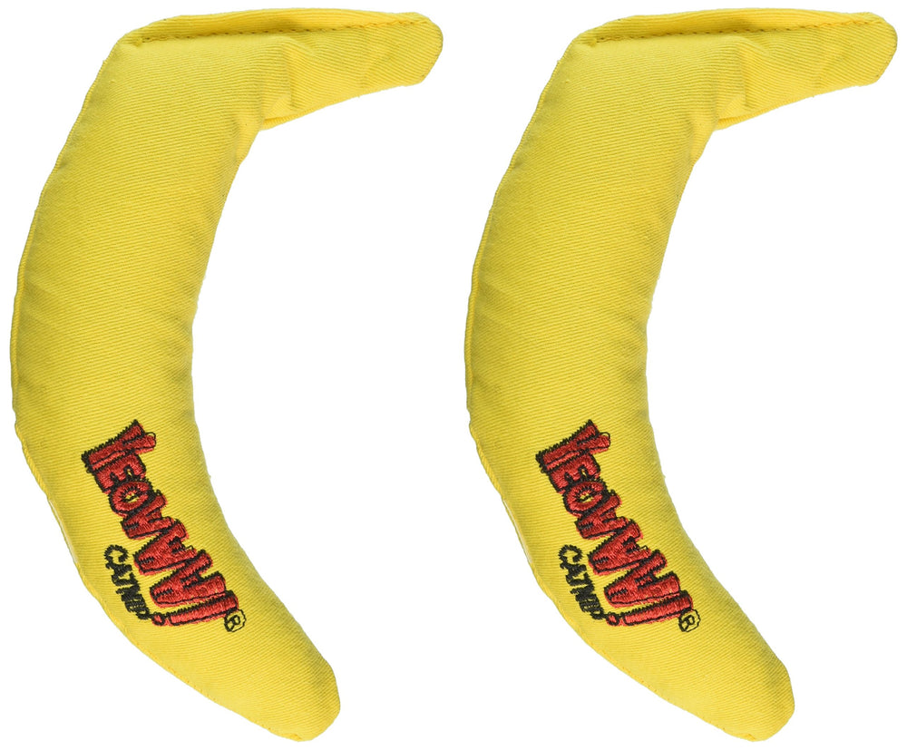 Yeowww! banane échelle et contenu comparaison taille et catnip bio