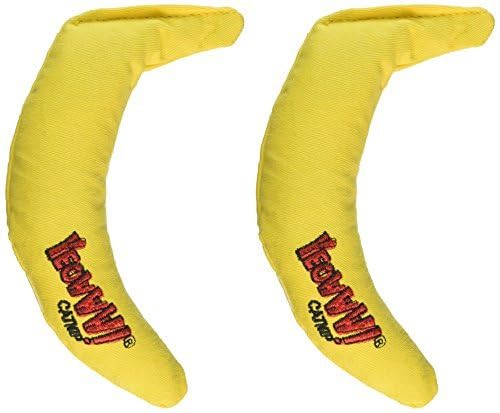 Yeowww! banane en usage chat stimulant jeu et activité naturelle