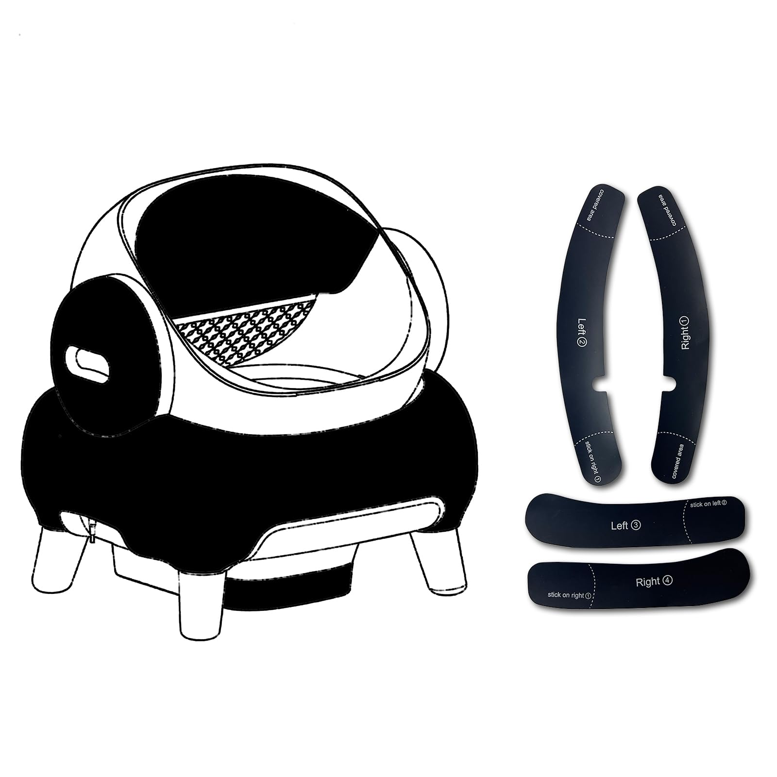 YESORMLING gros plan texture silicone pour confort et étanchéité