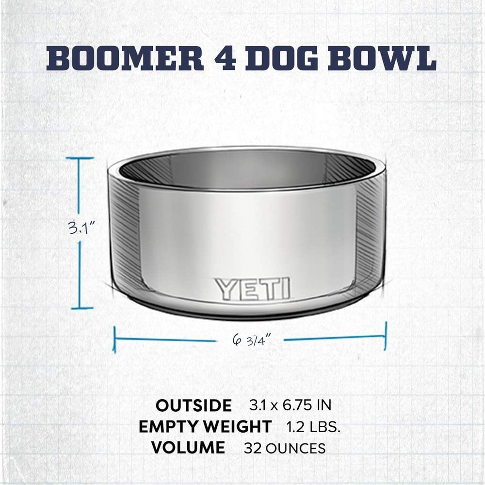 YETI Boomer 4 comparaison taille avec une main pour visualiser capacité