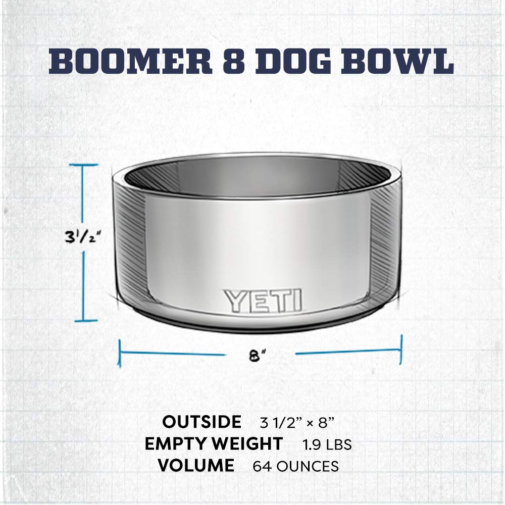YETI Boomer comparaison taille illustre capacité 8 tasses pratique