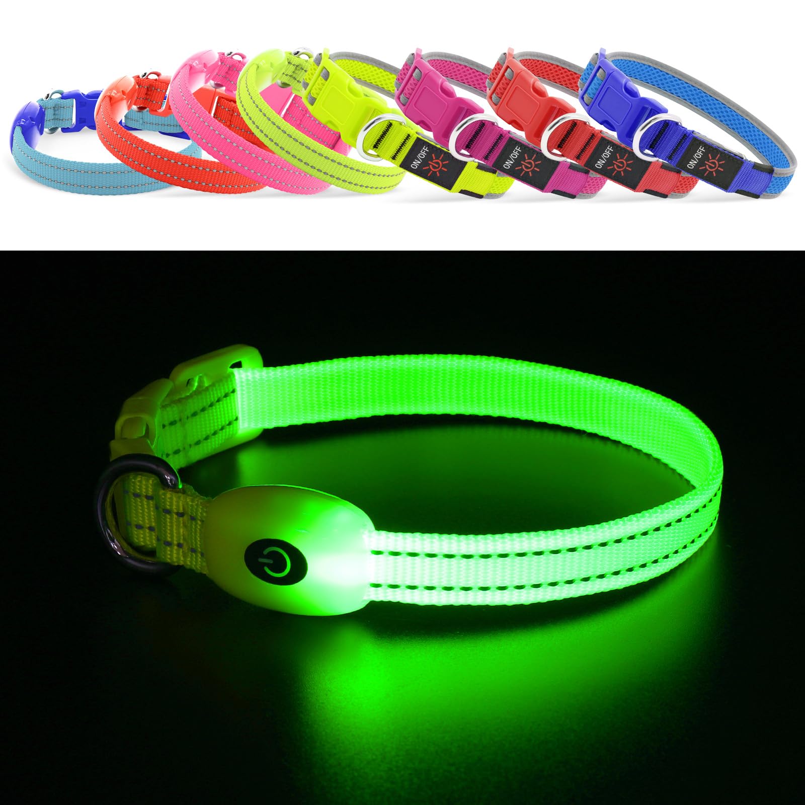 YFbrite collier taille XS sur chat illustrant ajustement confortable