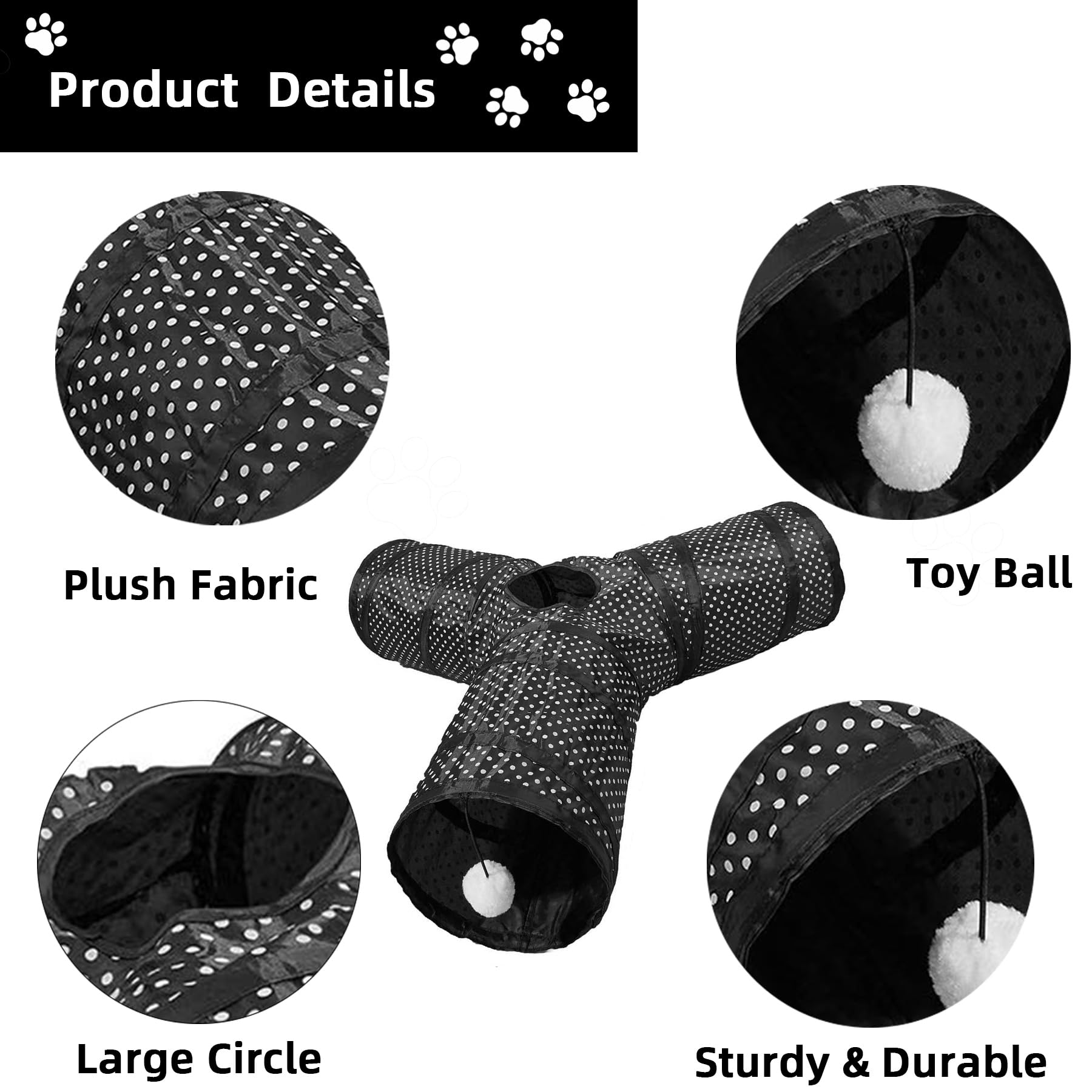 YHaurorise trous peekaboo en gros plan attirant le chat et stimulant la chasse