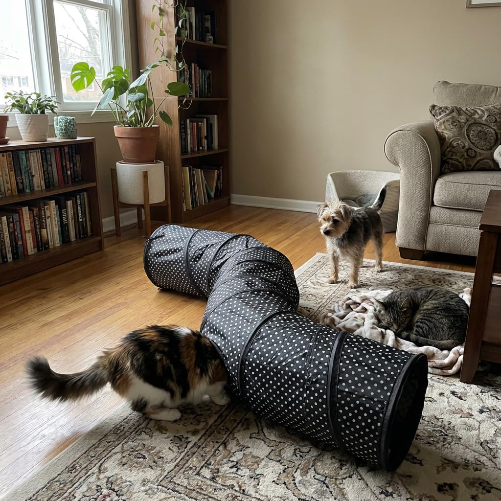 YHaurorise comparaison taille avec chat pour évaluer espace de jeu