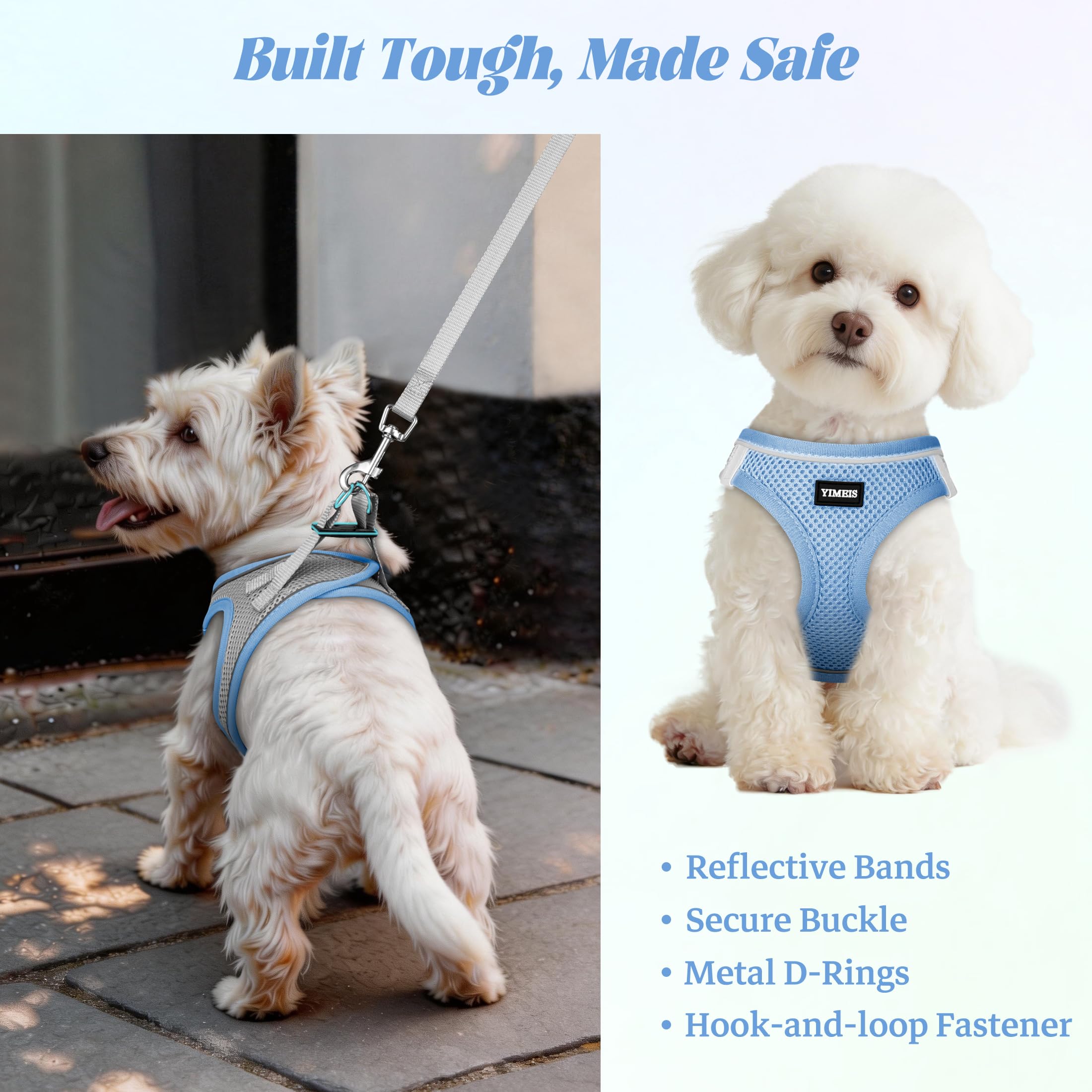 YIMEIS comparaison taille montrant proportions X-Small pour chiots