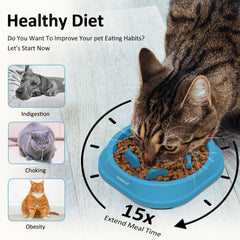 YINEYA bol en usage par petit chien pour réduire la vitesse d'alimentation