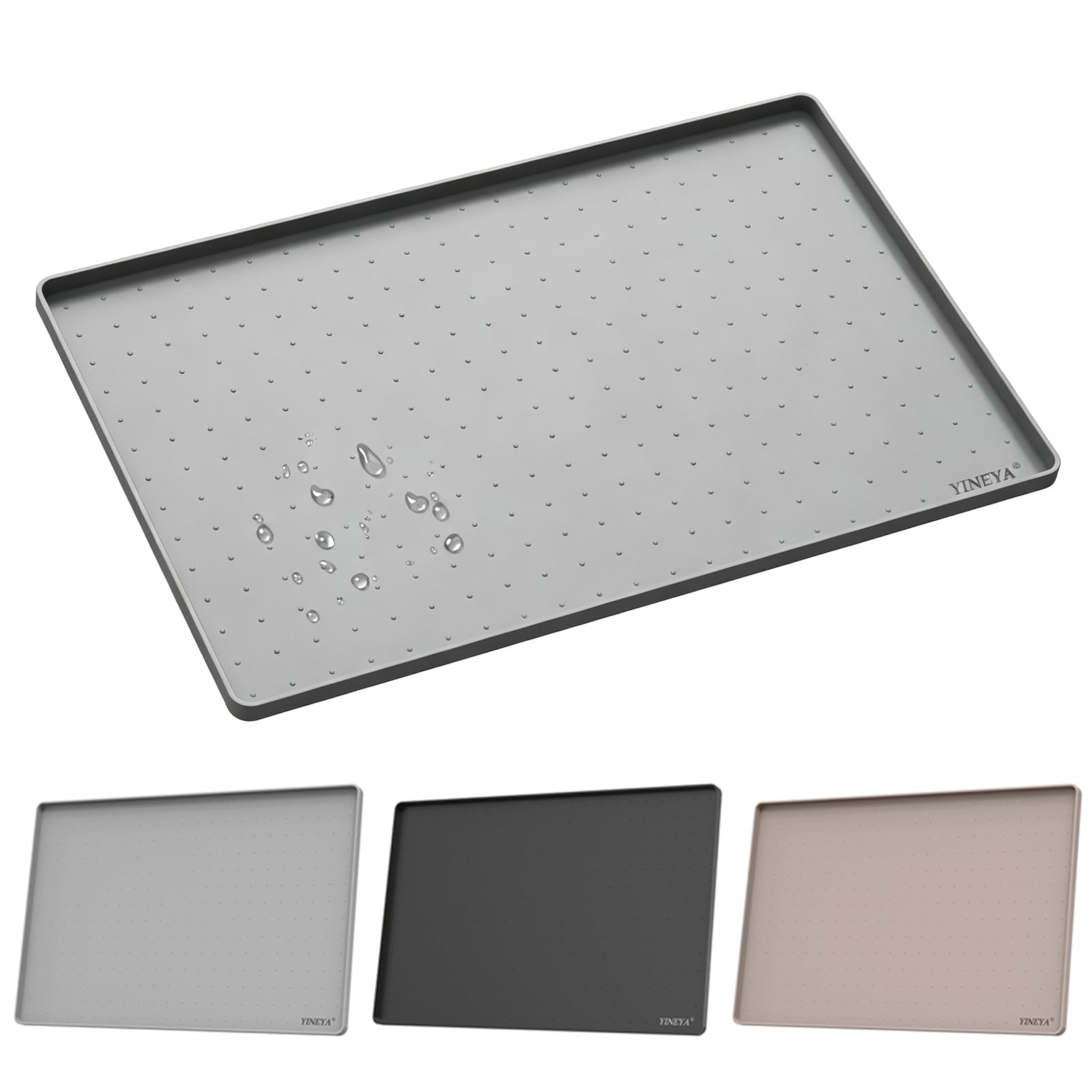 YINEYA tapis face avant montrant protection efficace du sol
