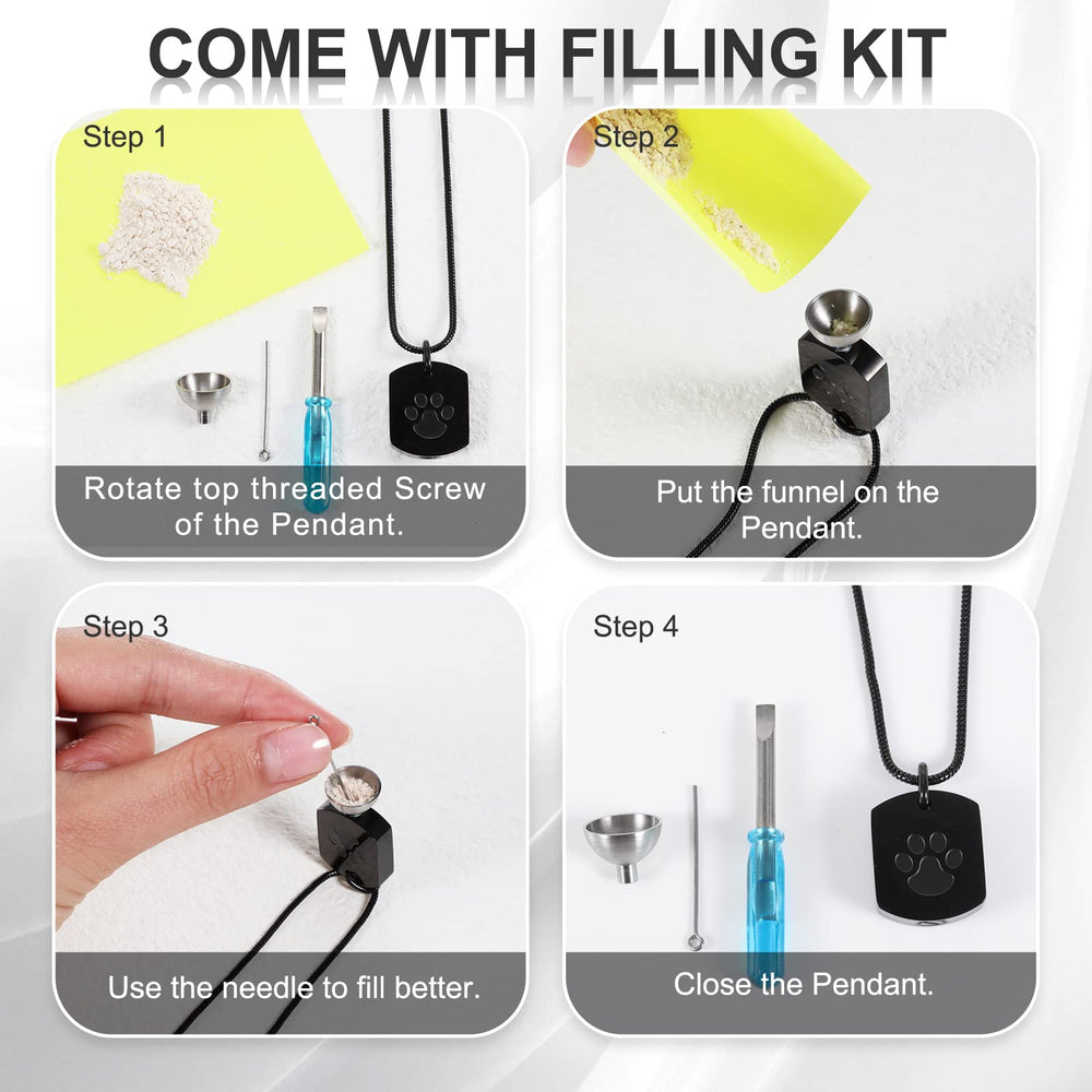 Yinkin pendentif avec chaîne confort de port quotidien et résistance