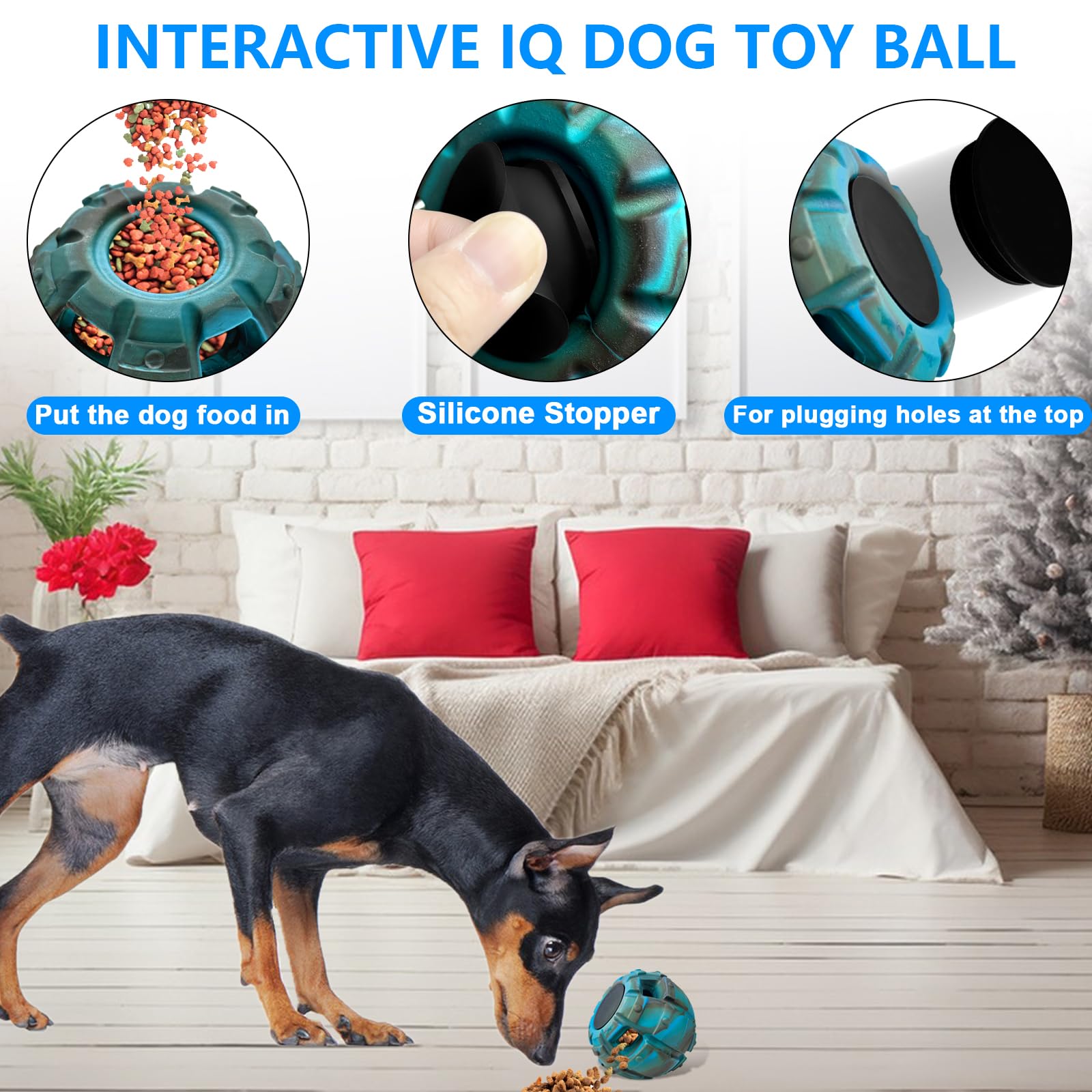 Yipetor taille échelle comparaison montrant volume adapté aux chiens grands