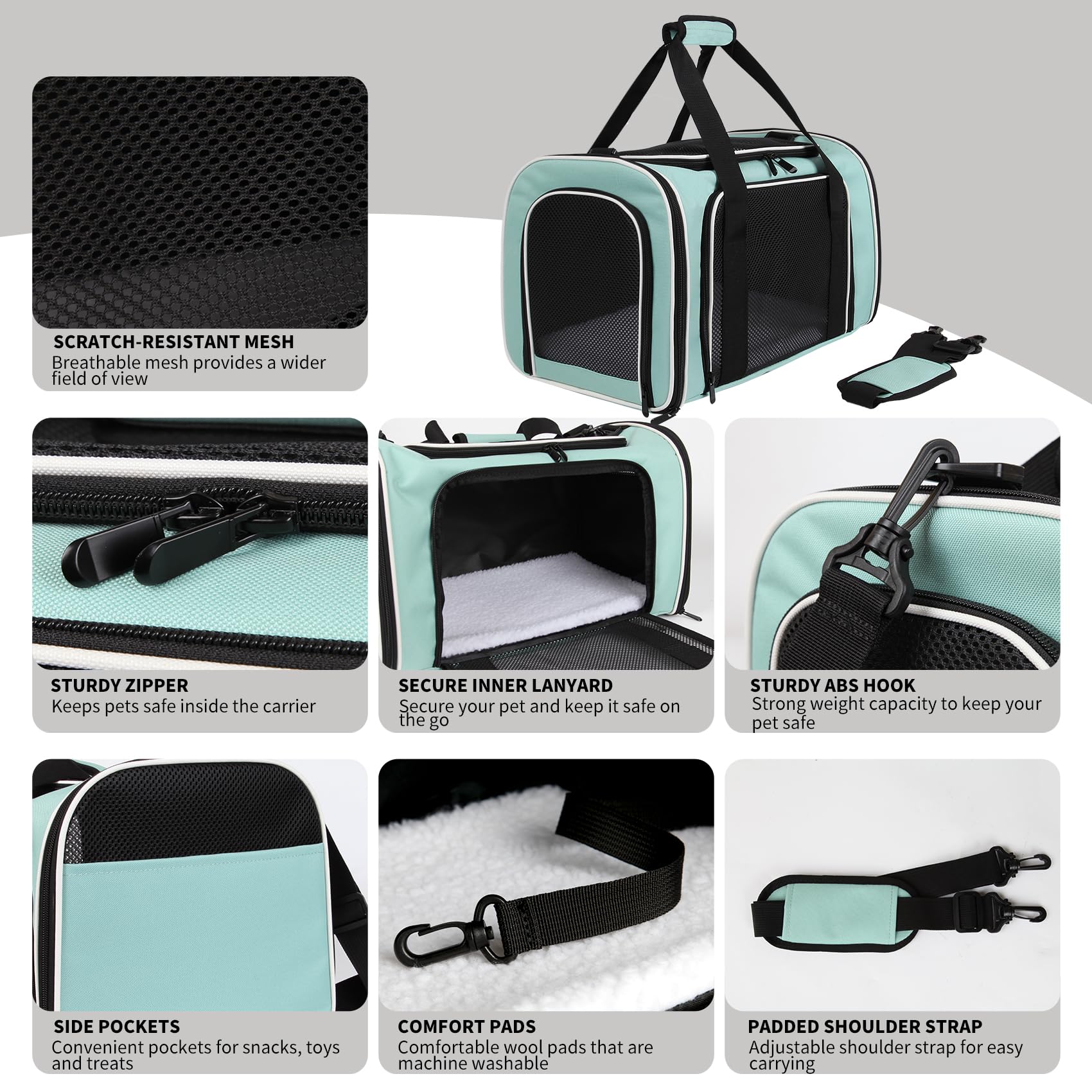 Yipincover mesh latéral pour ventilation optimale et confort respiratoire