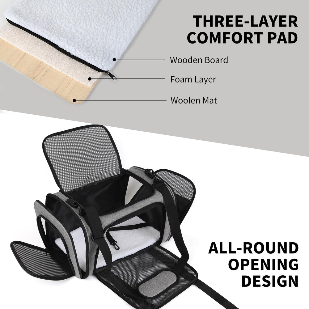 Yipincover fenêtre latérale en mesh pour flux d'air et visibilité