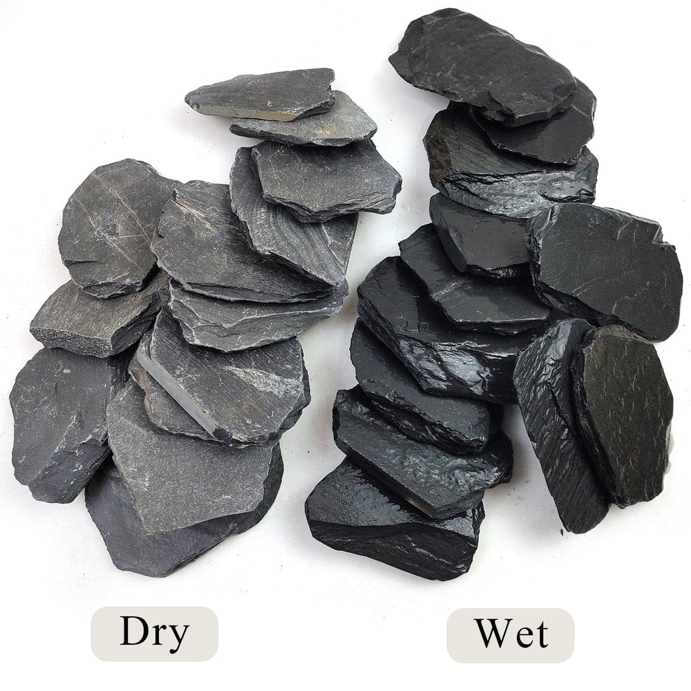 YISZM ardoise structure empilée crée cache et relief pour poissons