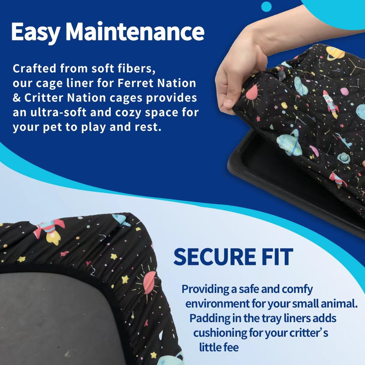 YKD doublure matelassée proche plan pour confort et absorption des pattes