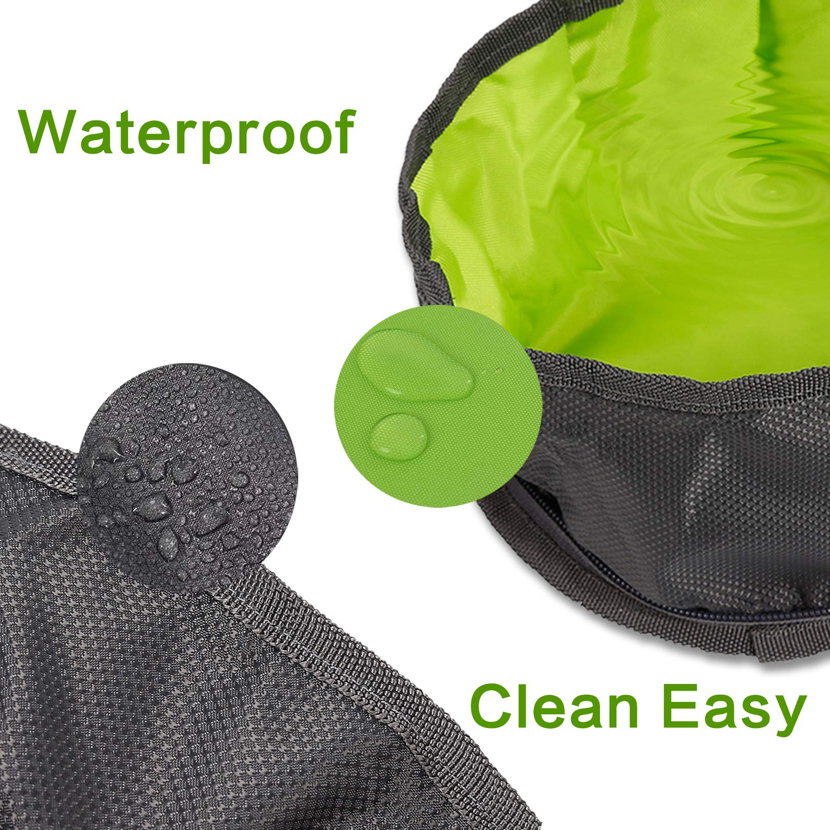 YMETECH mousqueton attaché au sac pour transporter le bol sans encombre