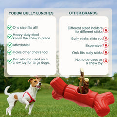 Yobbai en utilisation avec chien large réduit risque d’étouffement pendant mastication