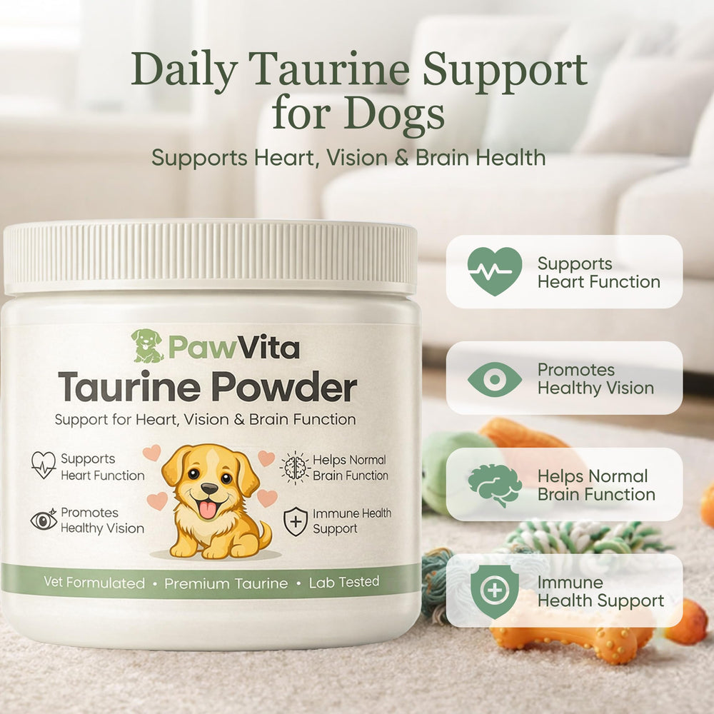 YOCMIPS Pawvita cuillère doseuse déposée sur la poudre pour dosage précis