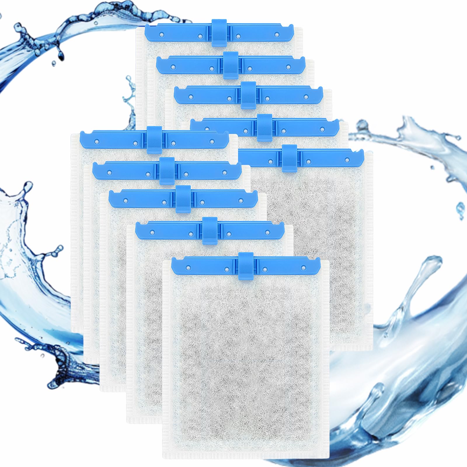 Yoolight emballage avant montrant lot de 10 et compatibilité QuietFlow pour remplacement pratique