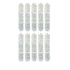 YOOSO WING vue de face du bain pour oiseaux montrant le réservoir transparent et la forme pratique