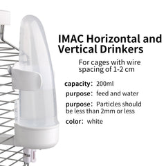 YOOSO WING bouteille transparente permettant contrôle facile du niveau