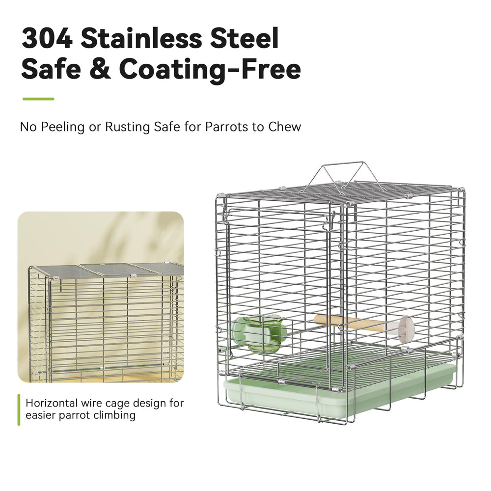 YOOSO WING cage en extérieur lors d'une sortie portabilité et stabilité