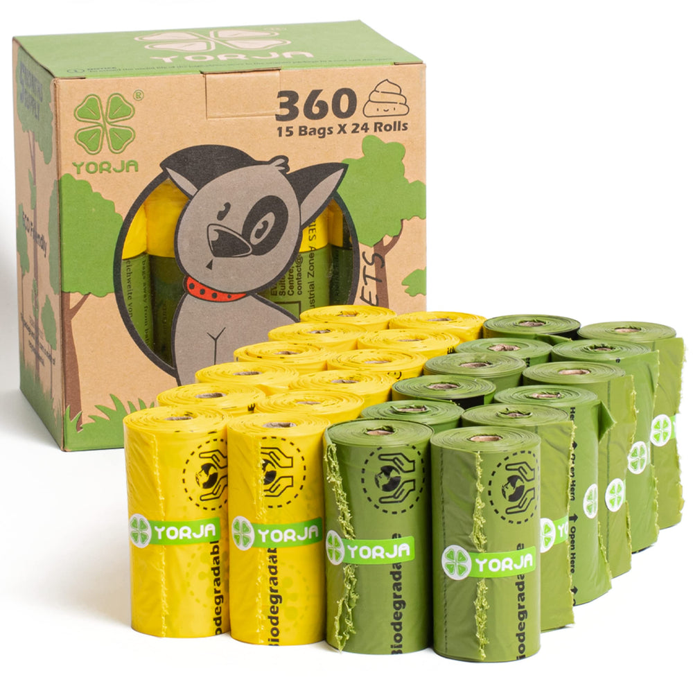 YORJA boîte de 24 rouleaux présentant un stockage pratique et écoresponsable