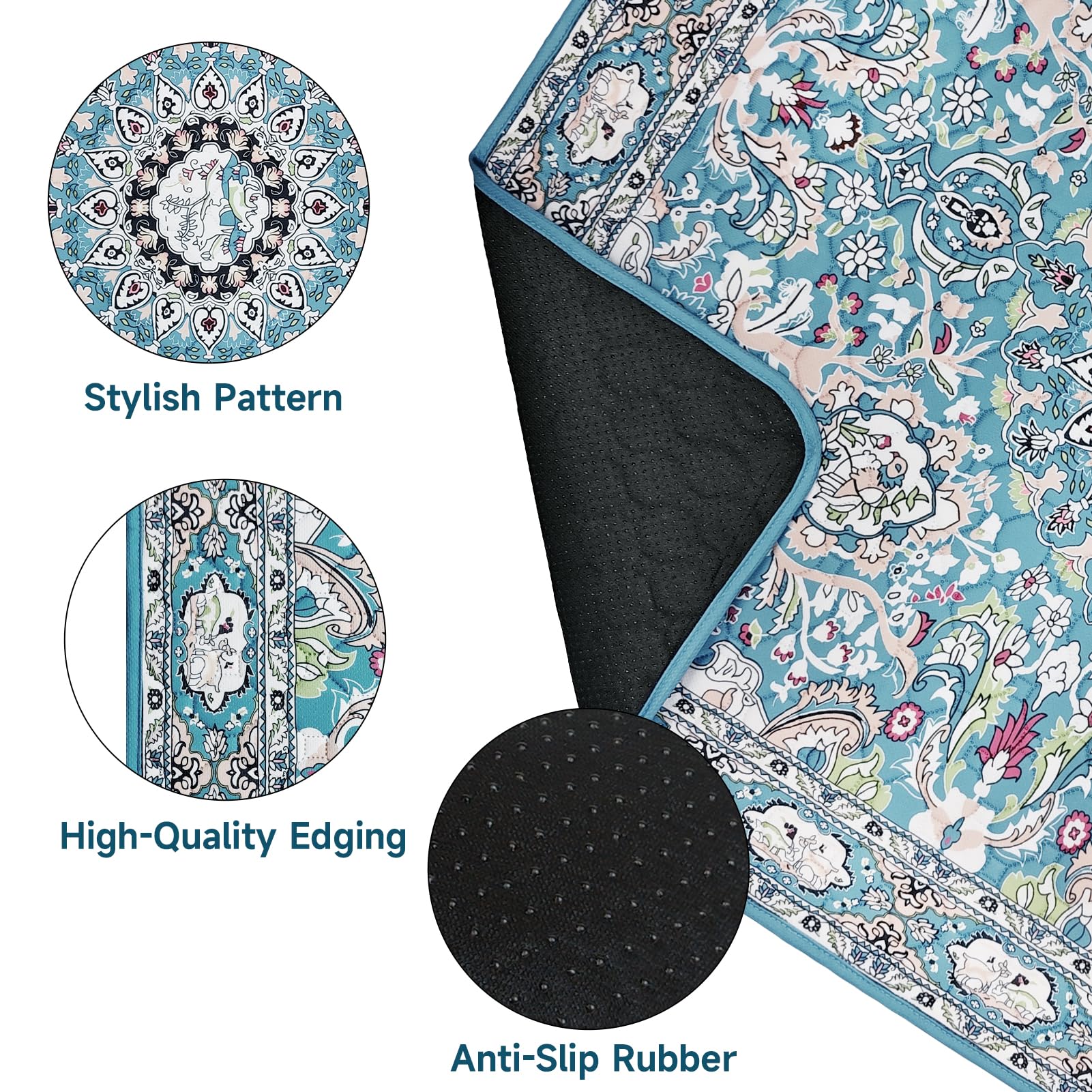 YOSEPATI tapis utilisé par un chiot montrant absorption rapide et propreté