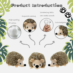 YOUBEMAGIC raton détail en peluche avec couineur pour stimulation auditive