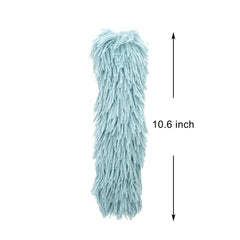 Gros plan tissu peluche Youngever montrant texture douce et résistance pour le confort