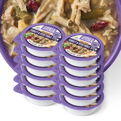 Your Pet's Kitchen gros plan éclats de dinde montrables offrant texture et appétence
