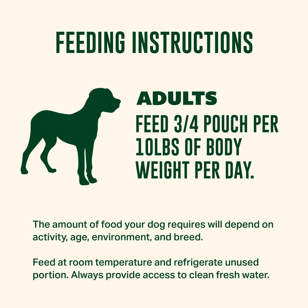 Your Pet's Kitchen gros plan pomme de terre et épinards montrant fraîcheur