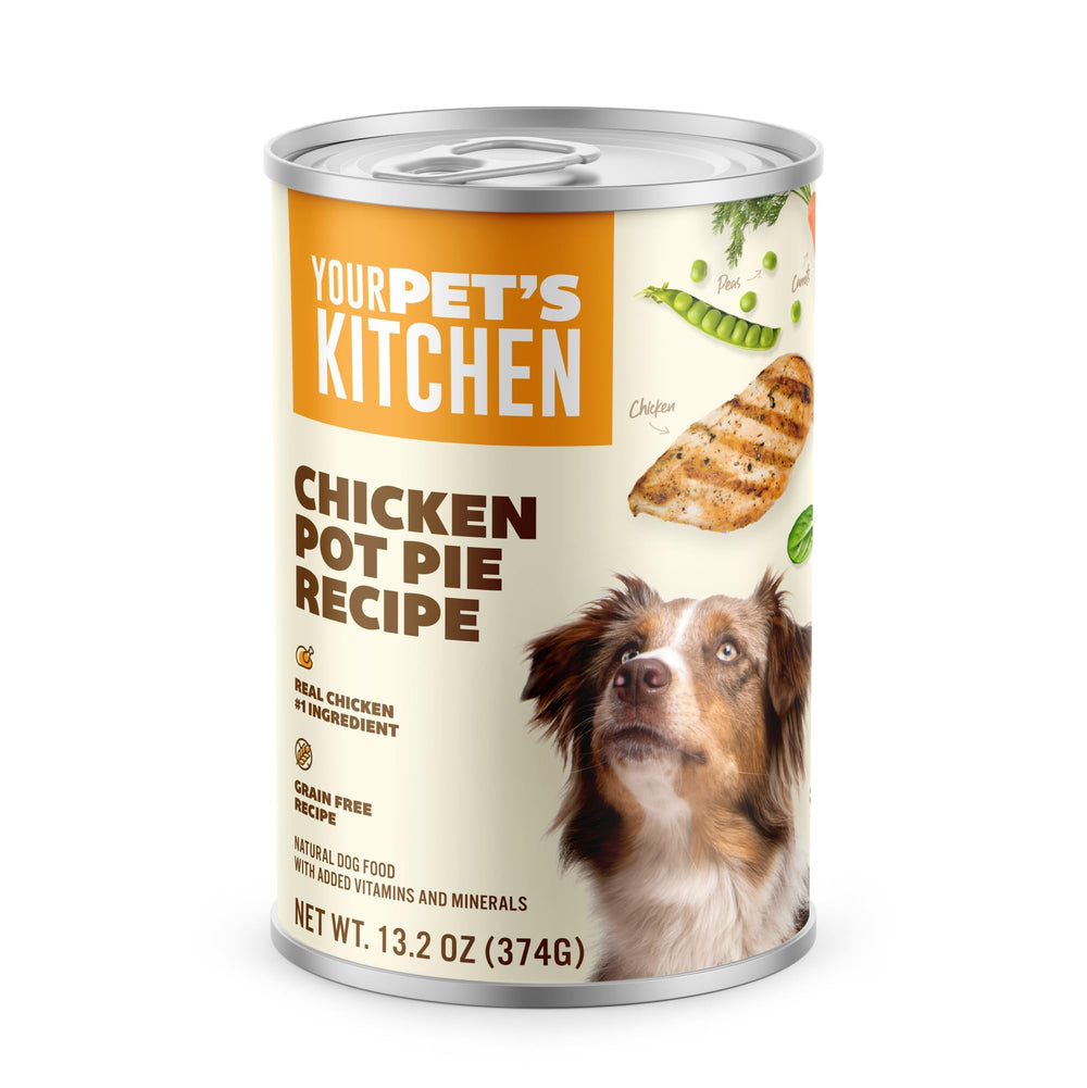 Your Pet's Kitchen vue avant de la boîte montrant la marque et format pratique