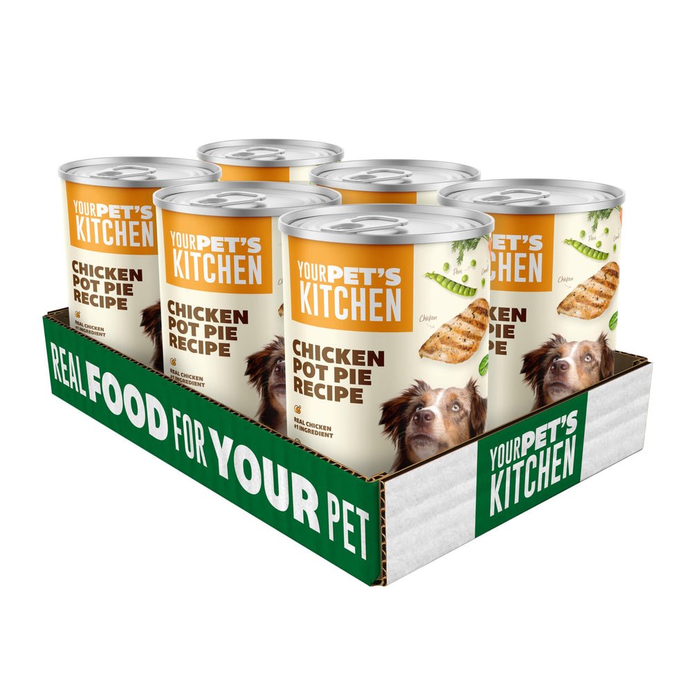 Your Pet's Kitchen étiquette nutritionnelle lisible pour choix informé