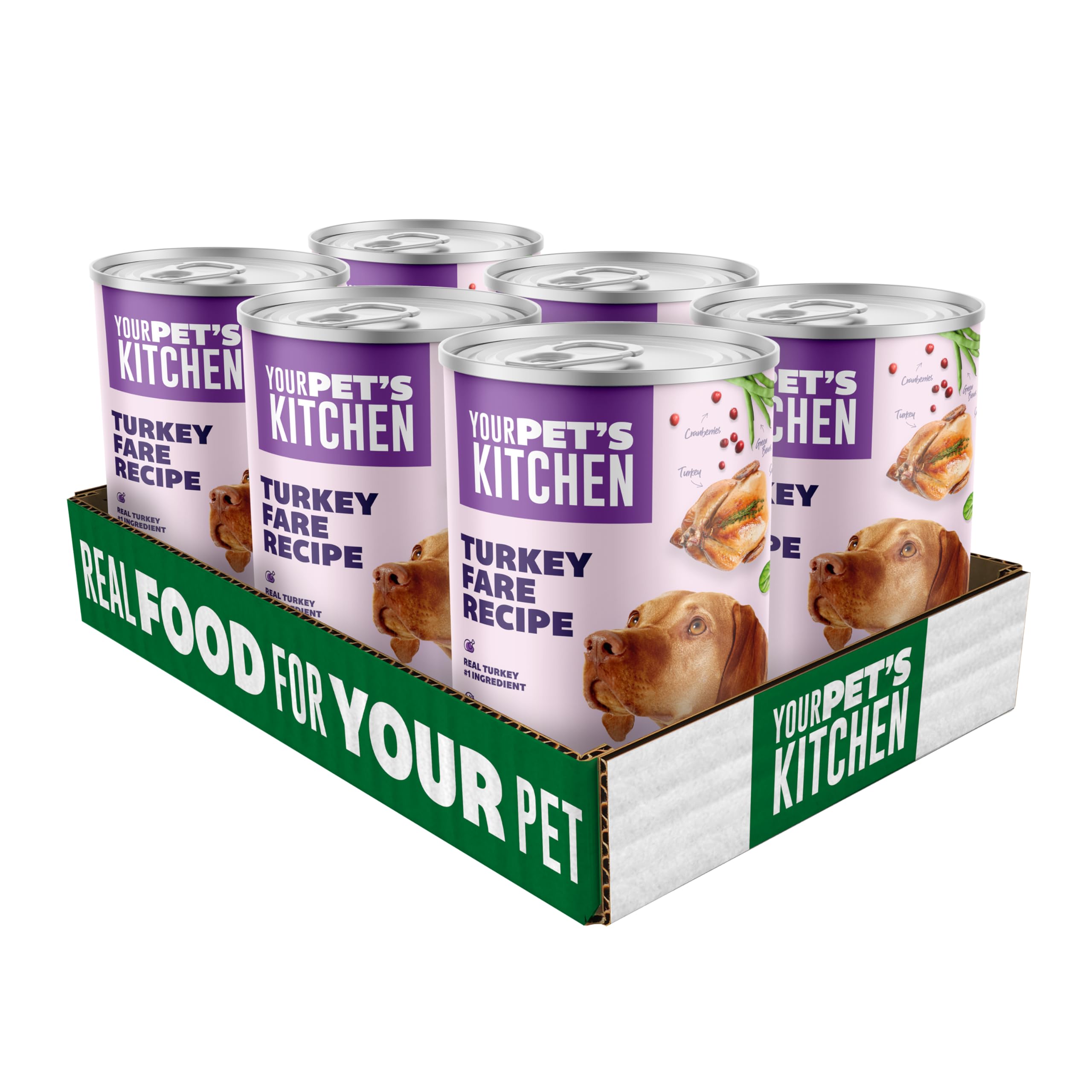 Your Pet's Kitchen boîte au réfrigérateur stockée pour conservation optimale