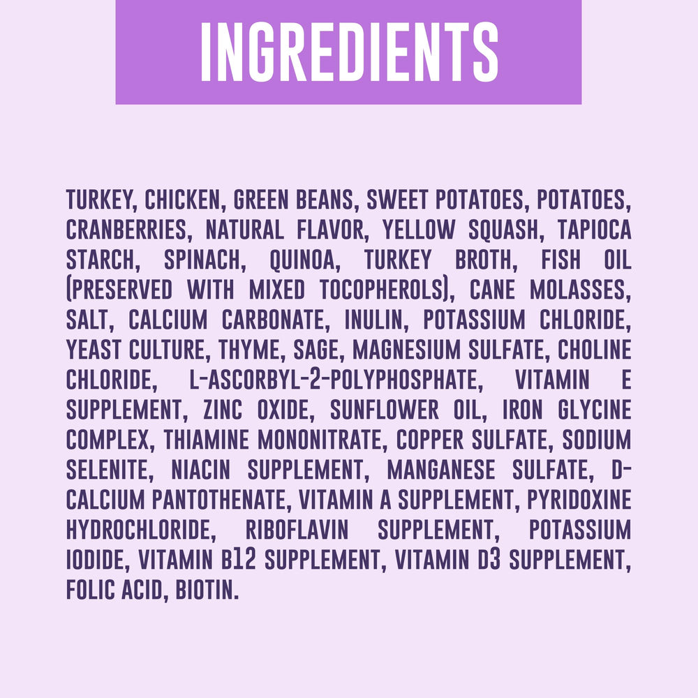 Your Pet's Kitchen étiquette nutrition claire aidant choix informé