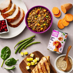 Your Pet's Kitchen ingrédients : quinoa et patate douce pour nutriments complets