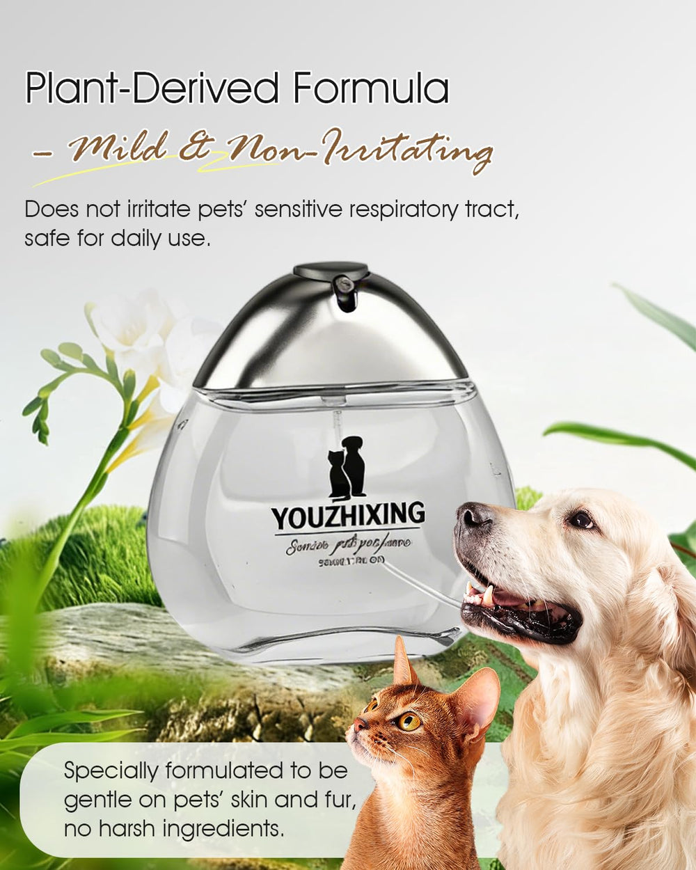 youzhixing flacon présenté dans coffret cadeau prêt à offrir, aspect soigné