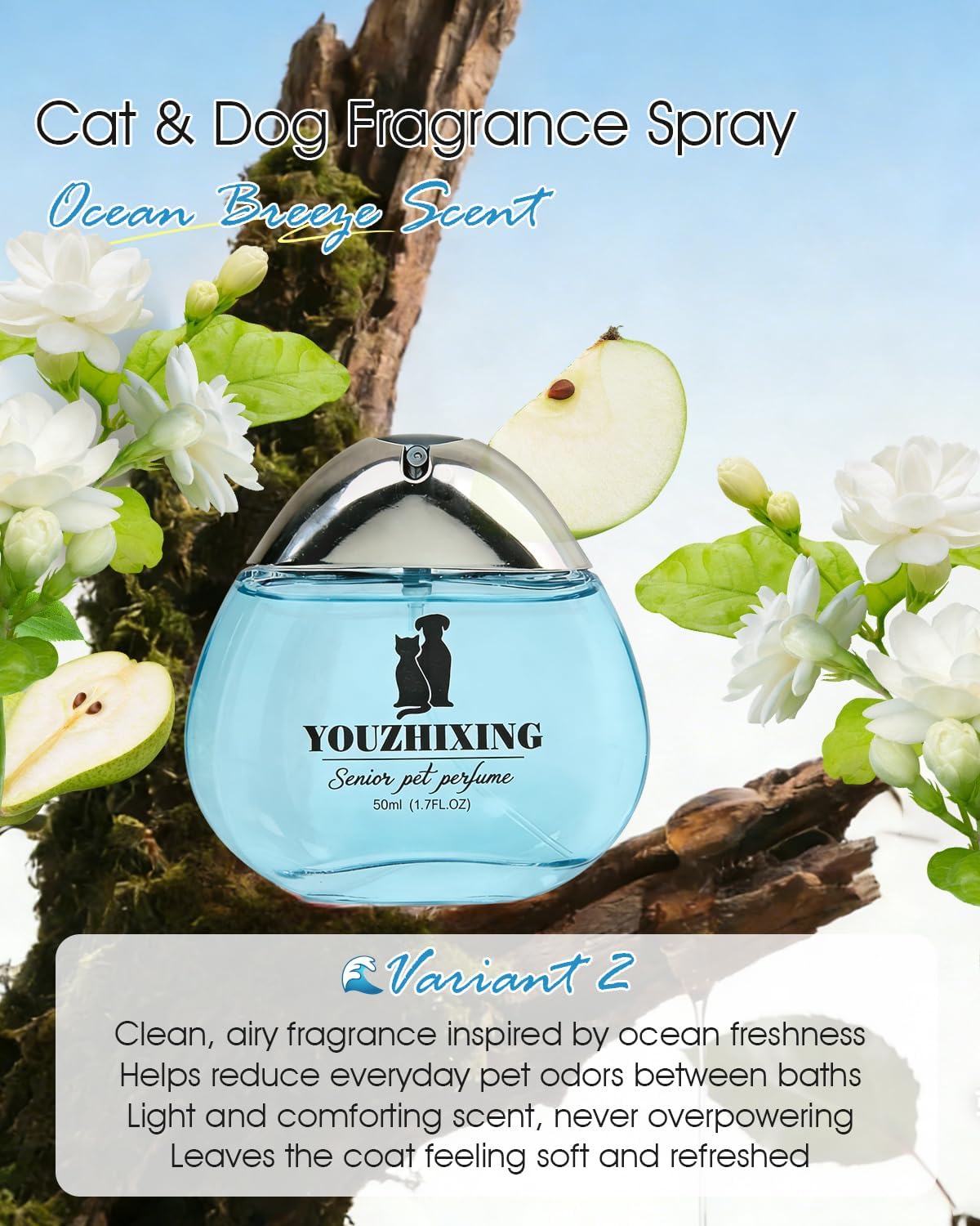 youzhixing brume en action sur pelage montrant application douce