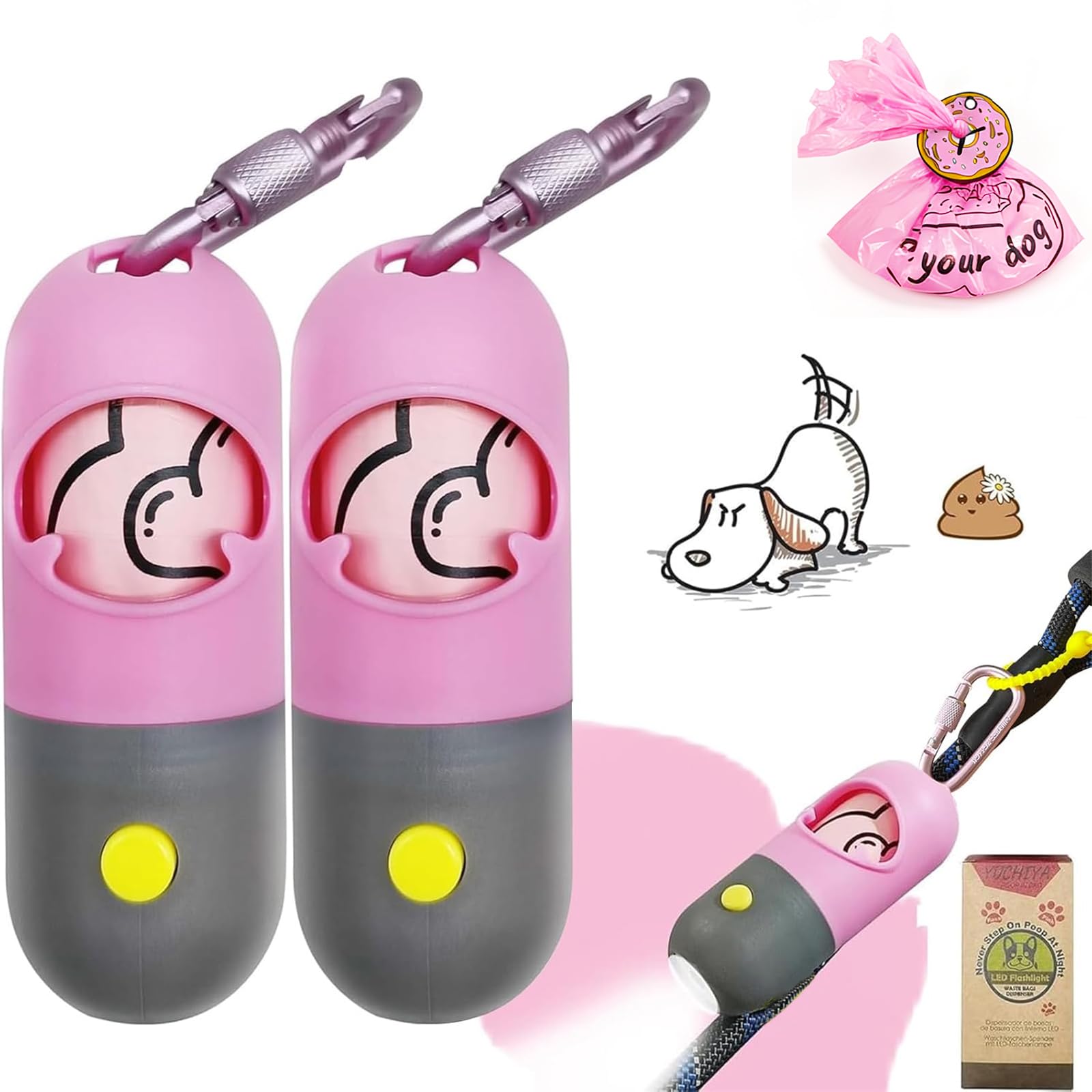 YUCHIYA distributeur face avant montrant design compact et pratique