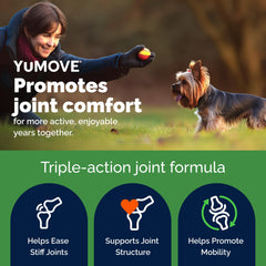 YuMOVE gros plan texture du mastic montrant la facilité d'administration