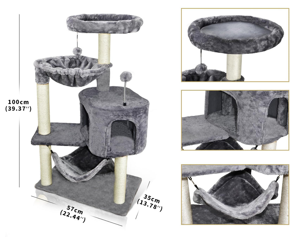 YUNIQUE texture du poteau en sisal naturel offrant un bon grattage
